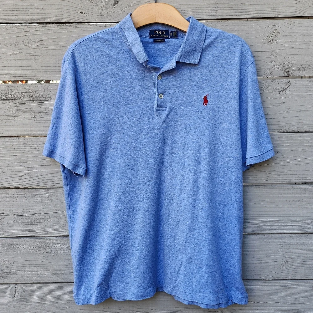 Polo Ralph Lauren Classic Fit Sky Blue Polo XL